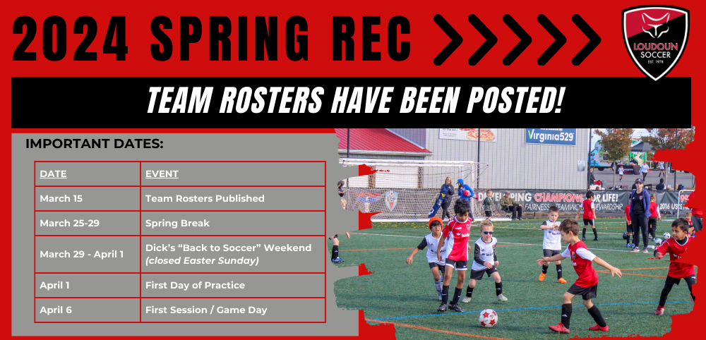 Spring 24 Rec Rosters!